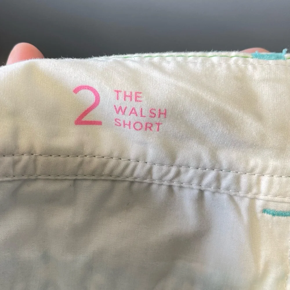 Lilly Pulitzer Women’s Shorely Blue Ice Cake The‎ Walsh Short Size 2